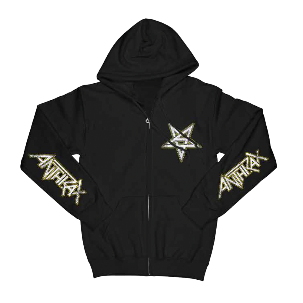 Mosh It Up Zip Hoodie – Anthrax