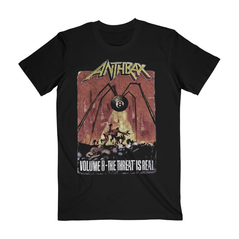 Vintage Authentic Anthrax Vol 8 Threat Is Real T-Shirt Size XL cheapest 1998