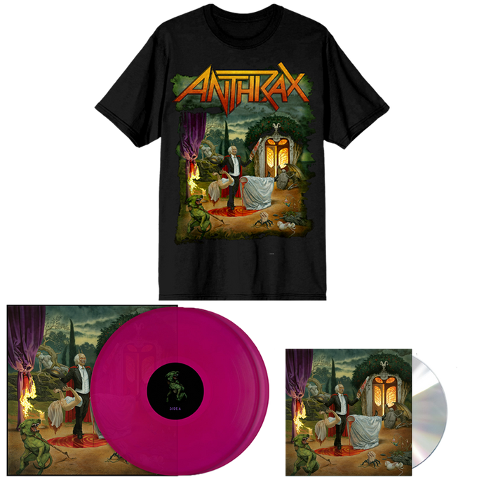 洋楽 S.O.D ANTHRAX bundle Cursum Perficio Exclusive 2LP & Album Tee Bundle – Anthrax