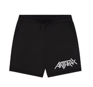 Black and White Vintage Logo Shorts