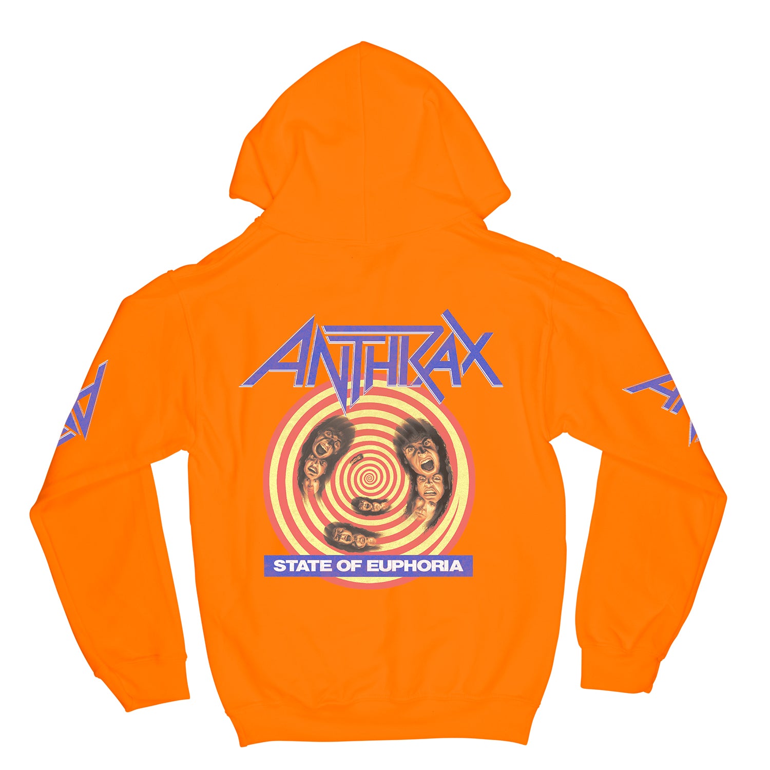 State Of Euphoria Orange Hoodie – Anthrax