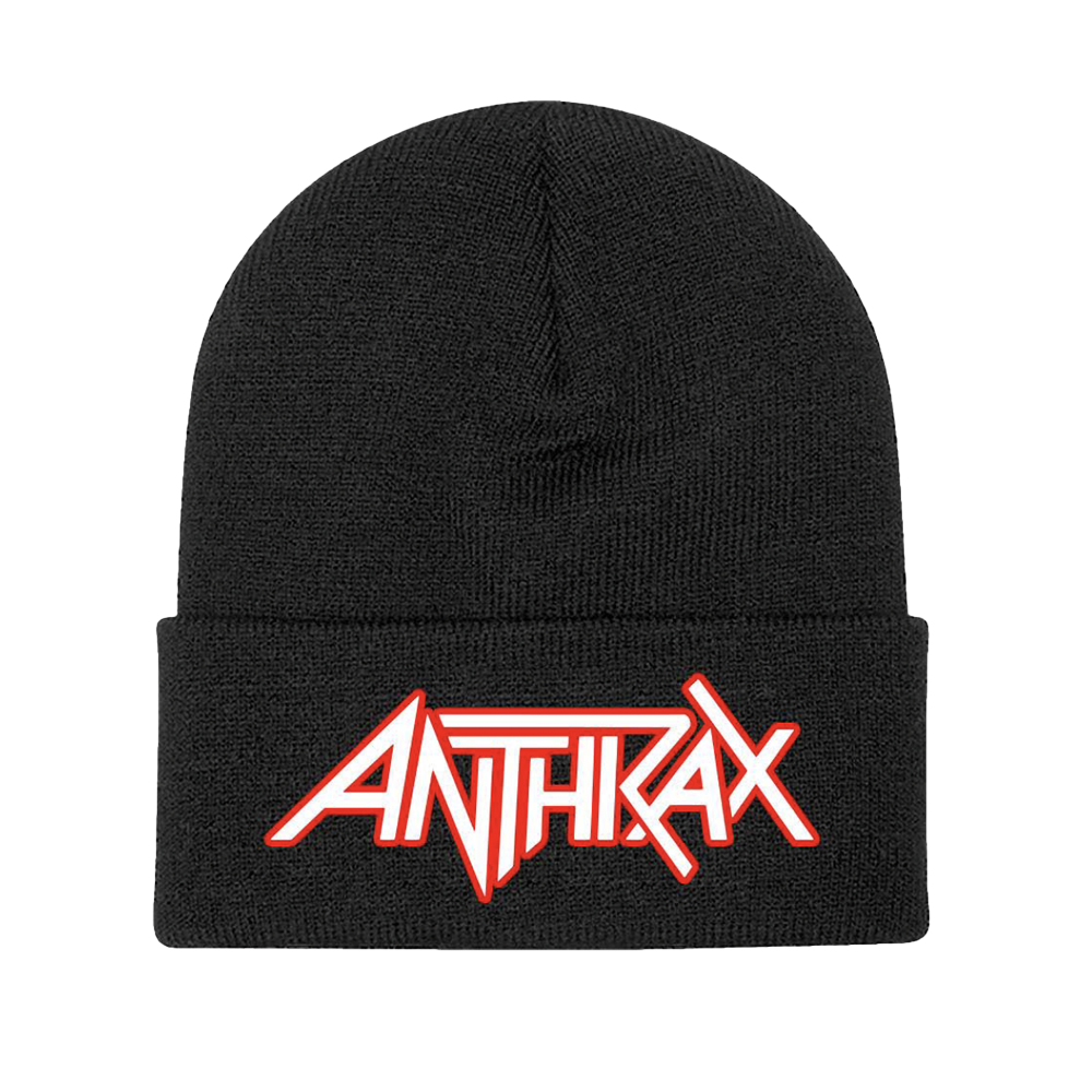 帽子 anthrax beanie 1992 Red Logo Beanie – Anthrax