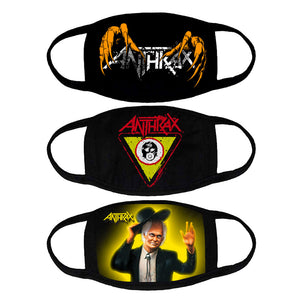 Anthrax Face Mask 3 Pack